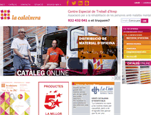Tablet Screenshot of cetlacalaixera.cat
